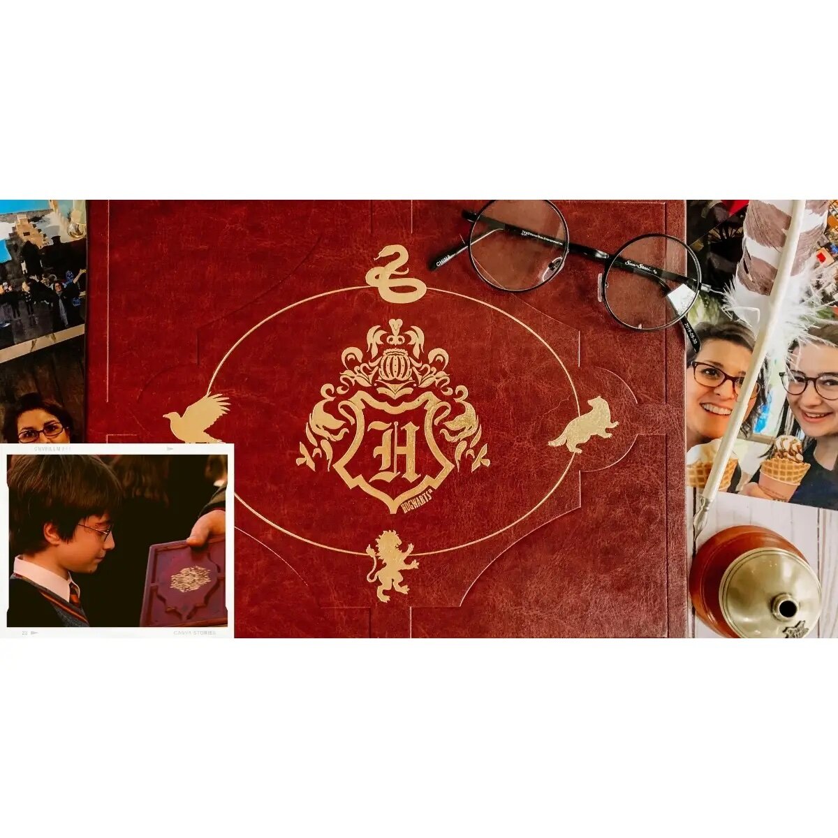 harry potter photo album and scrapbook