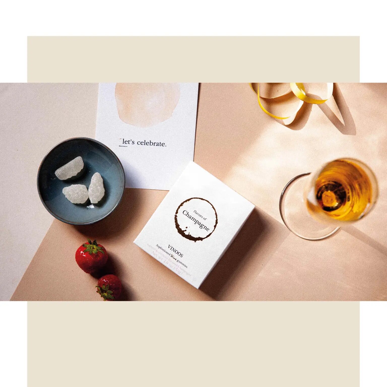 champagne wine gummies