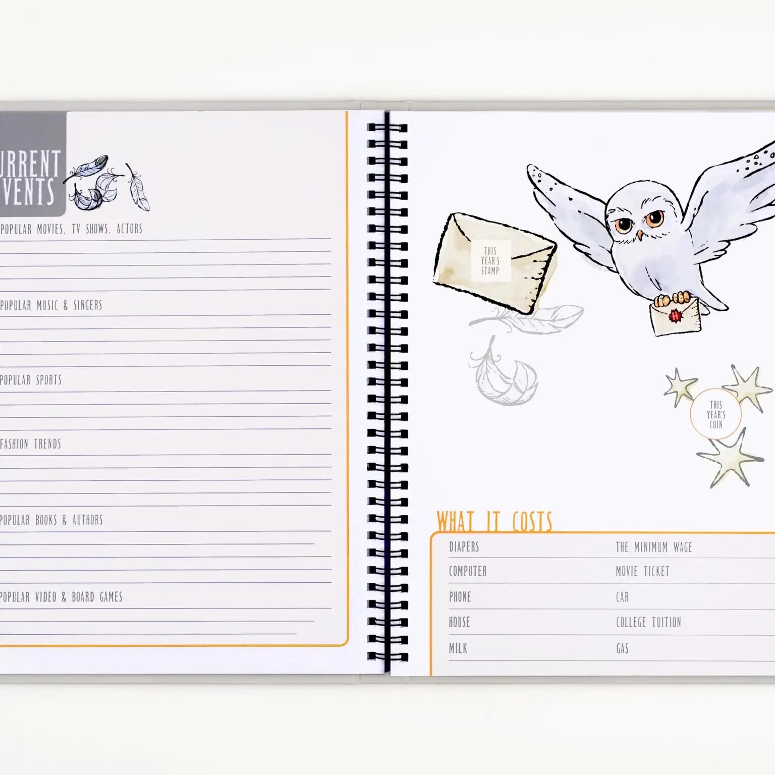 harry potter little keepers baby album