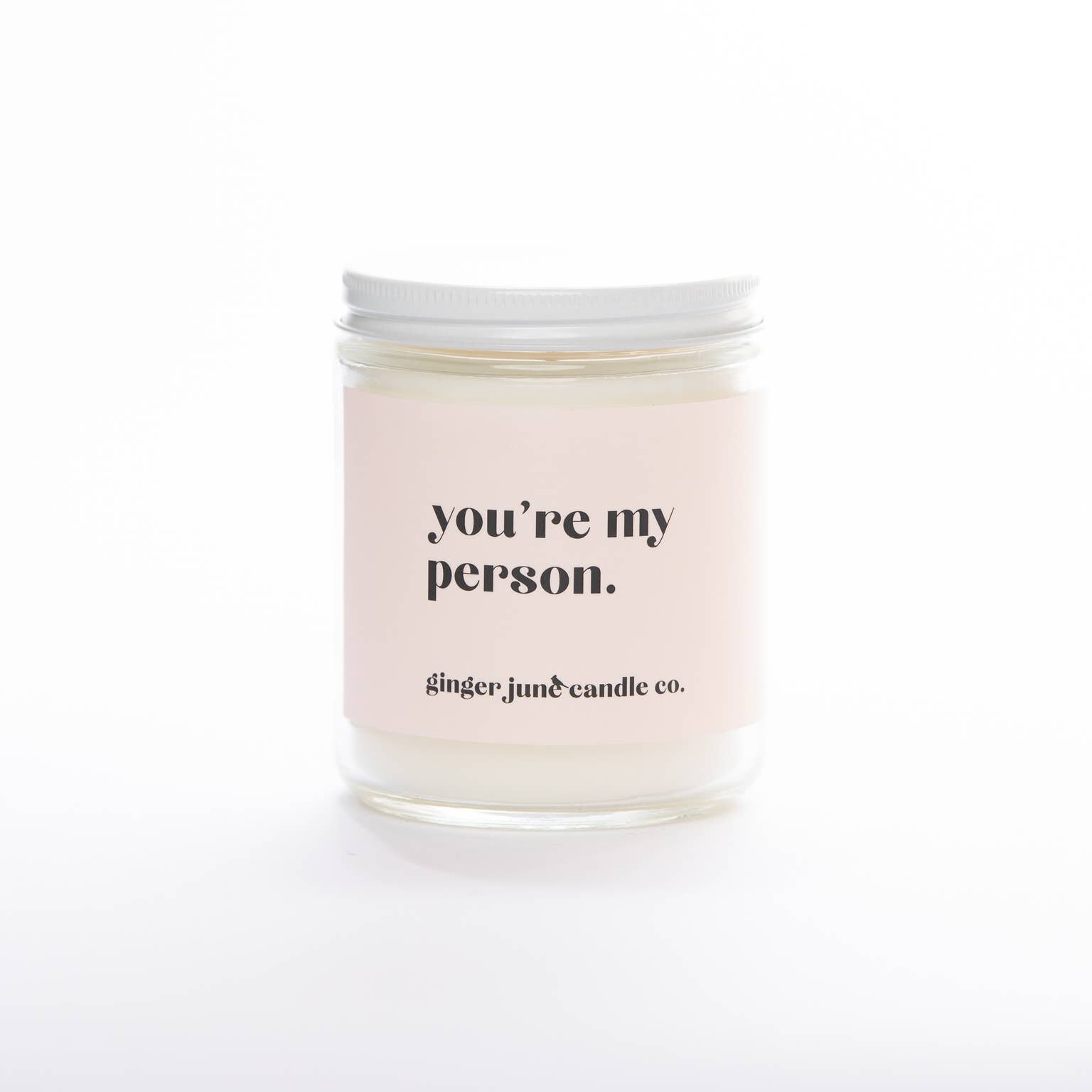 you’re my person candle