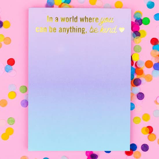 be kind notepad