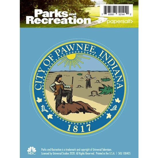 city of pawnee sticker