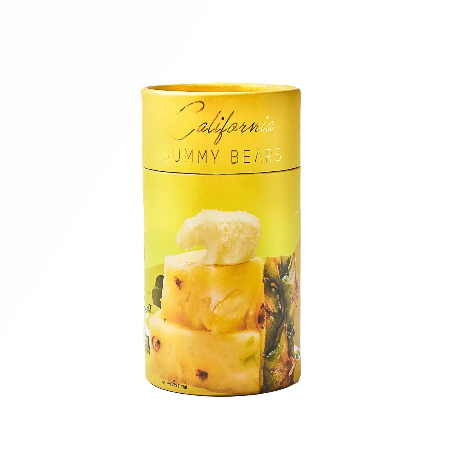 malibu sour pineapple gummy bears