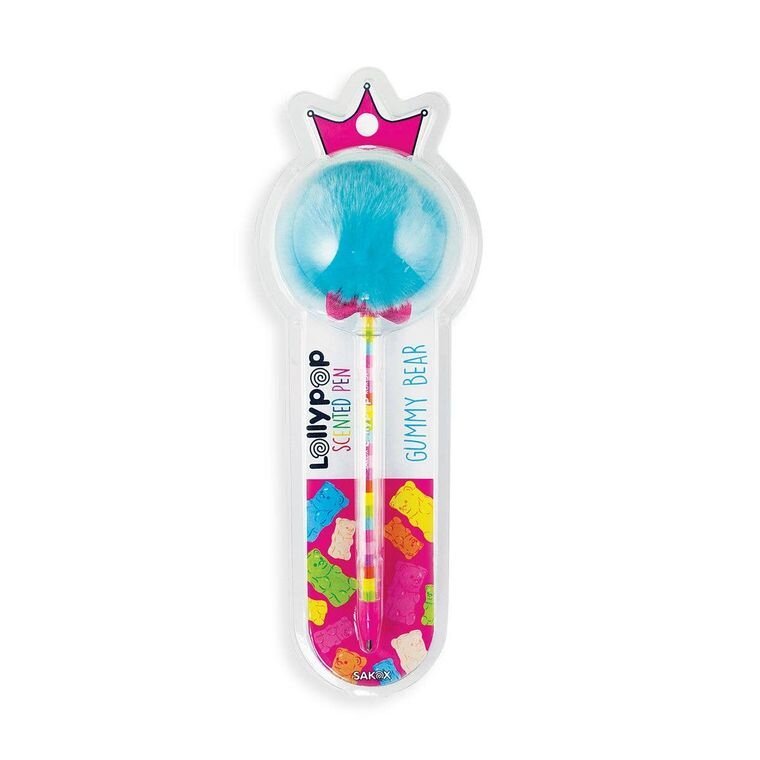 gummy bear scented lollypop pen
