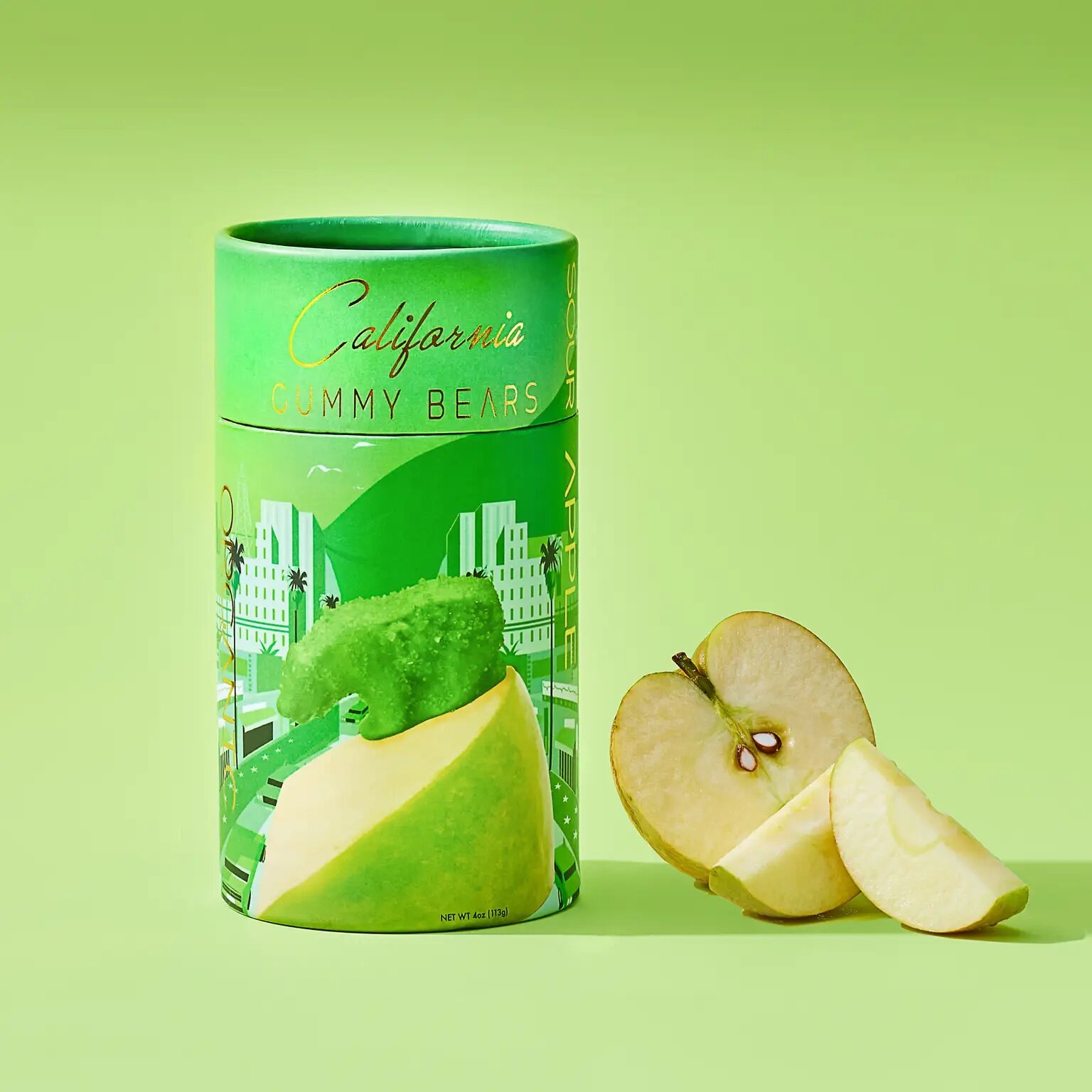 hollywood sour apple gummy bears