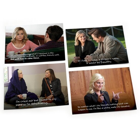 leslie knope notes of wisdom noteables (parks and rec)