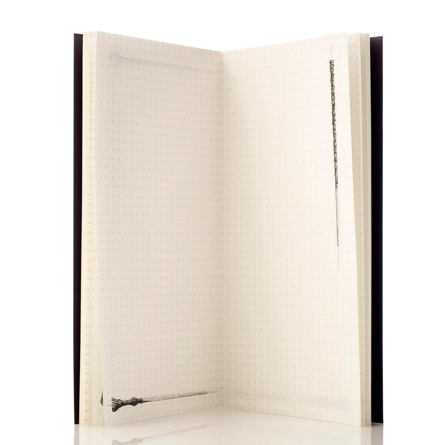 harry potter ollivanders dot grid journal