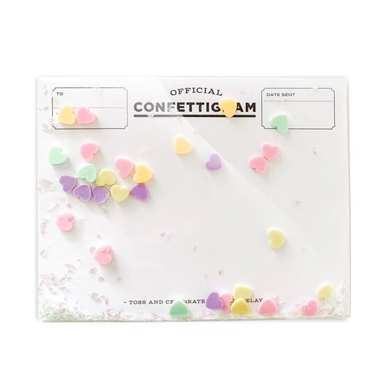 sweethearts confettigram