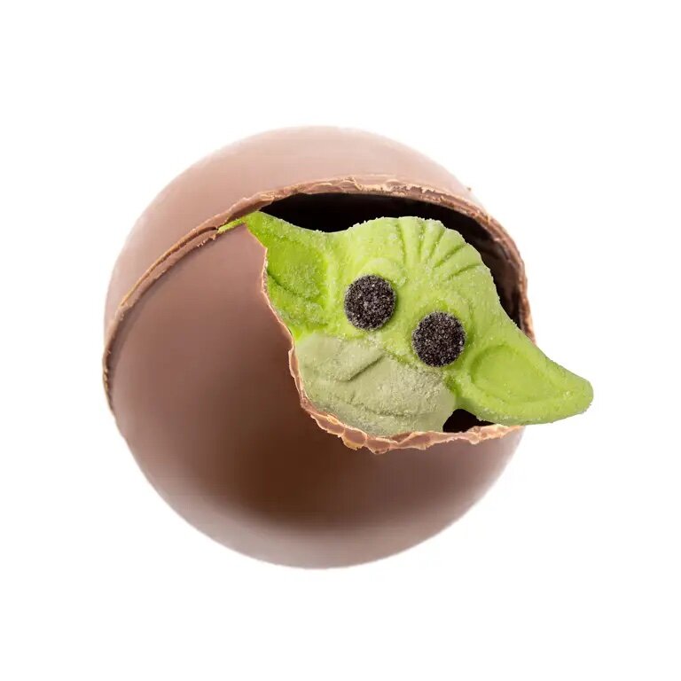 the child hot cocoa bomb